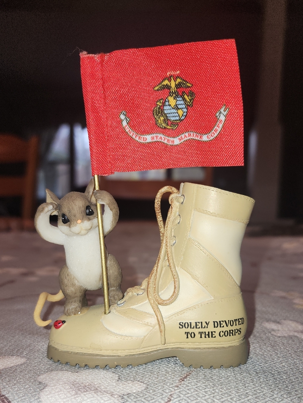 Charming Tails Solely Devoted To The Corps Figurine